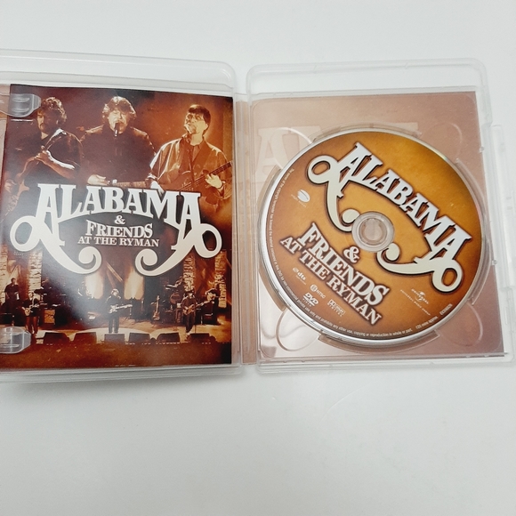 🍒 Alabama & Friends at the Ryman DVD Concert Live Movie - Picture 4 of 6
